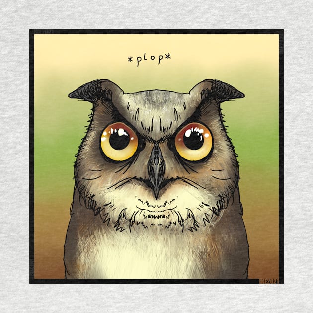 Owl plop by modillion